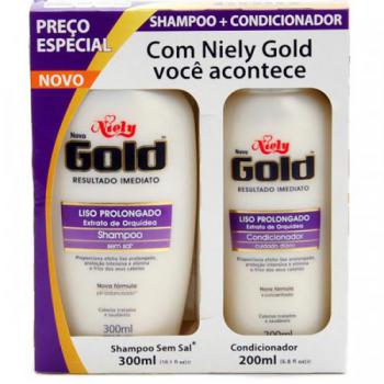 Shampoo + Condicionador Niely Gold Orquidea  200ml