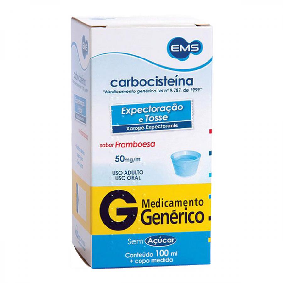 Carbocisteina 50mg Xarope Adulto 100ml