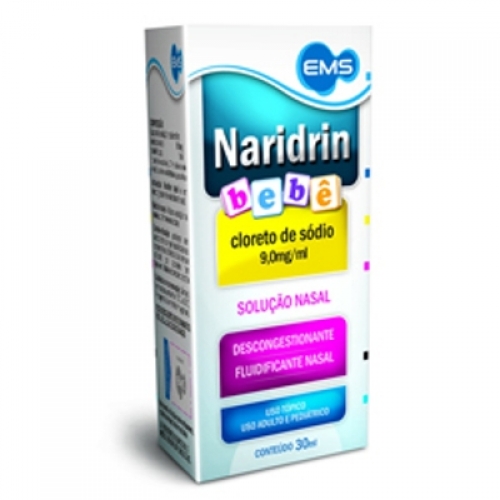 Naridrin Bebe Gotas Nasais Com 30ml