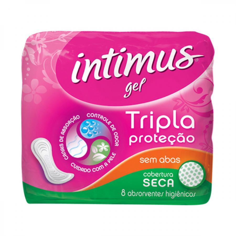 Absorvente Intimus Gel Tripla Protecao Seca com Abas LV8PG7