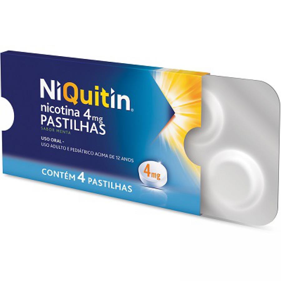 NIQUITIN 4MG PASTILHA ENV.C/4