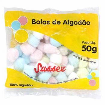 ALGODAO SUSSEX BOLA COLORIDA 50GR