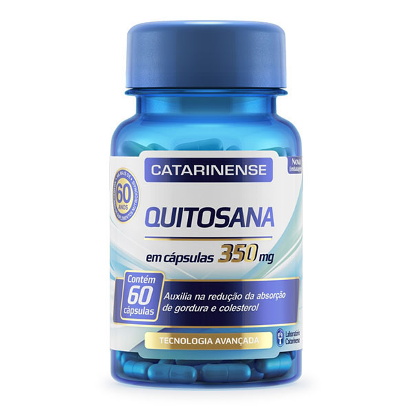 Quitosana 350mg 60 Cápsulas