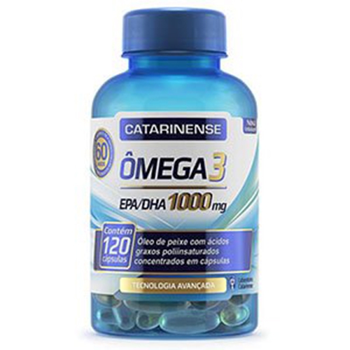 Omega 3 1000mg com 120 capsulas