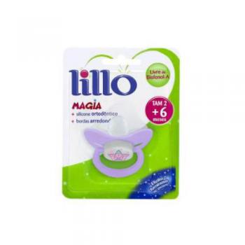 Chupeta Lillo Magia Baby Silicone N2 Lilas