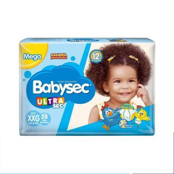 Fralda Babysec Galinha Pintadinha Ultrasec XXG 30 unidades