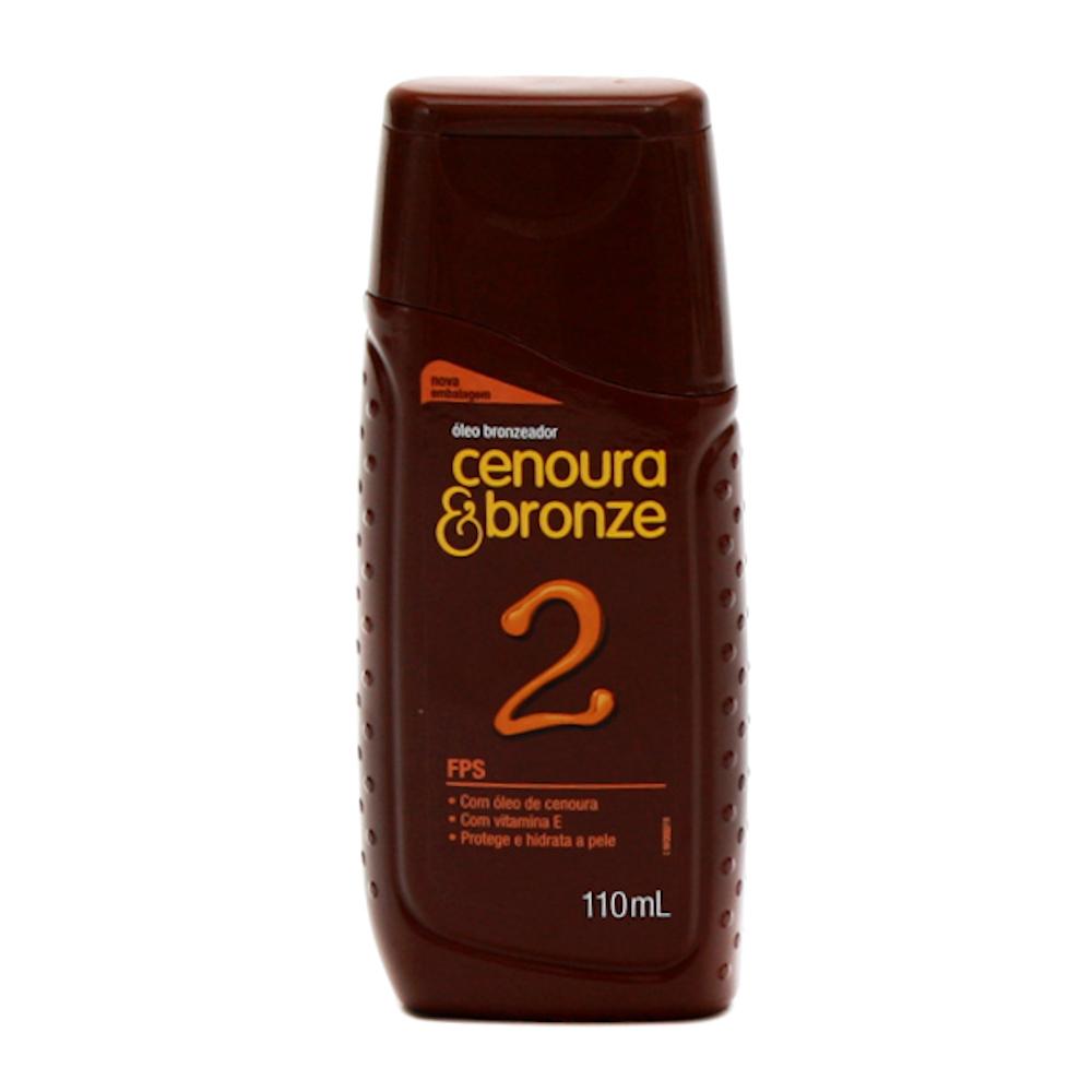 Oleo Bronzeador Cenoura & Bronze FPS 02 110ml