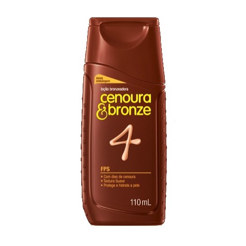 Bronzeador Cenoura & Bronze FPS 04 Loção 110ml