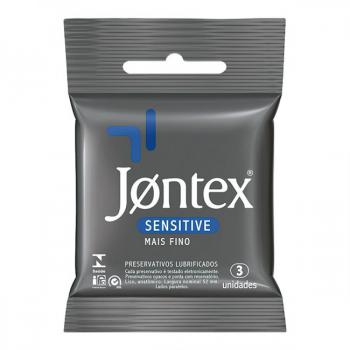 Preservativo Jontex Sensation Texturizado 3 unidades