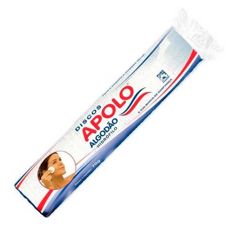 Discos de Algodao Apolo 70g