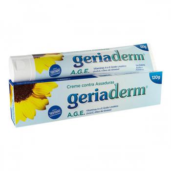 CREME CONTRA ASSADURAS GERIADERM COM OLEO DE GIRASSOL 120G