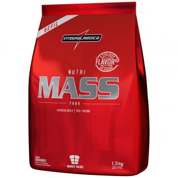 NUTRIMASS 7000 MORANGO 1,5 KG REFIL