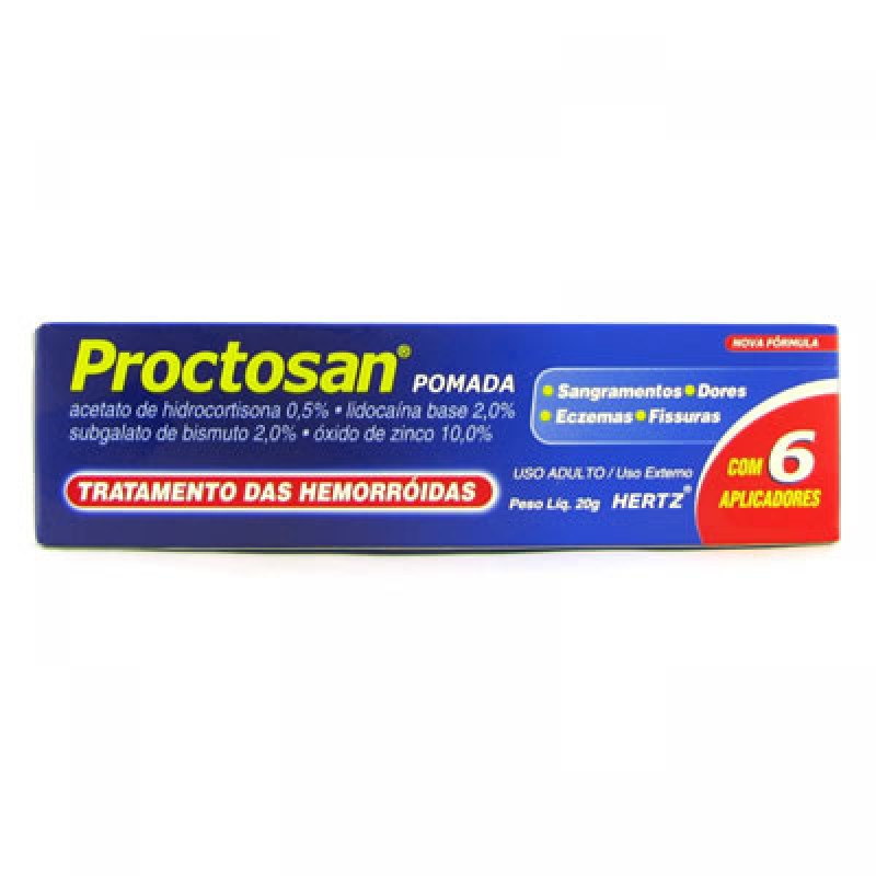 Proctosan 0,5% + 2% + 2% + 10% 20g
