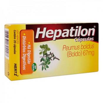 Hepatilon 67mg 20 Cápsulas
