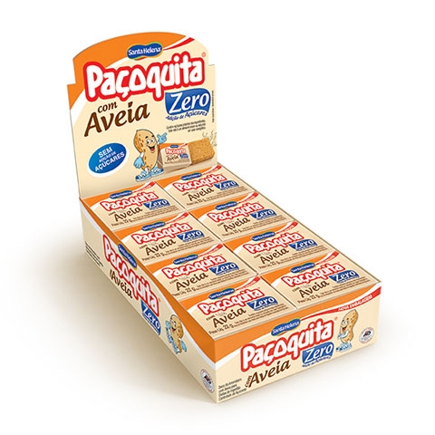 Paçoquita com Aveia Santa Helena Zero Açúcares 24un x 22g