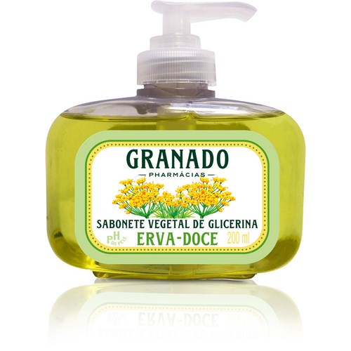 Sabonete Liquido Granado Erva Doce 200ml