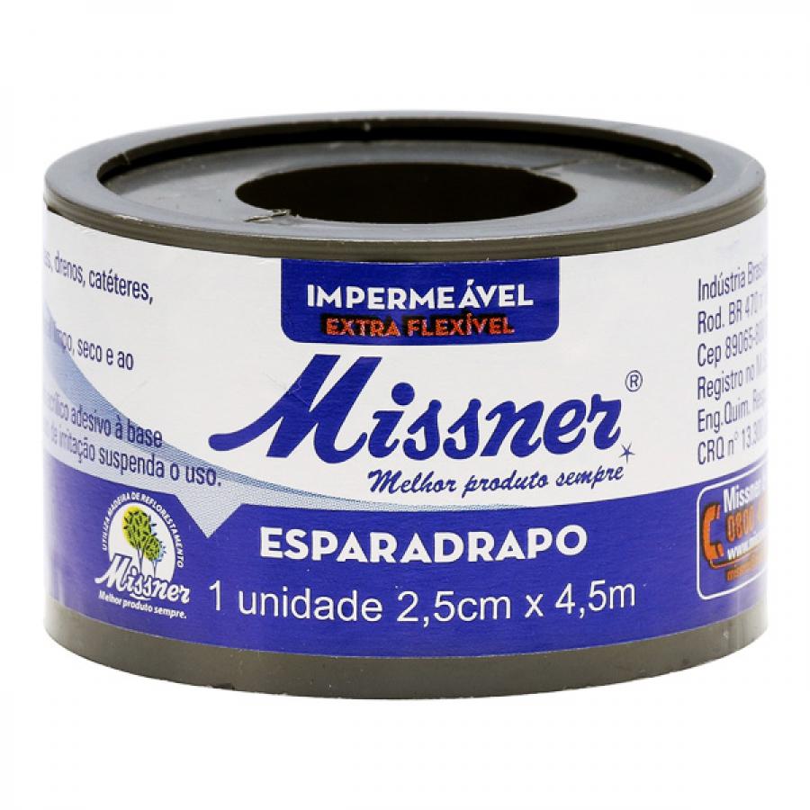 Esparadrapo Missner 2 5cm X 4 5m