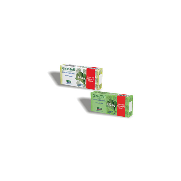 GINKGO BILOBA-GINKOTAB 80MG 30CP NQ