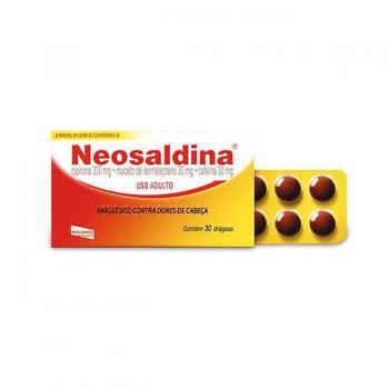 Neosaldina 30mg + 300mg + 30mg 30 drageas