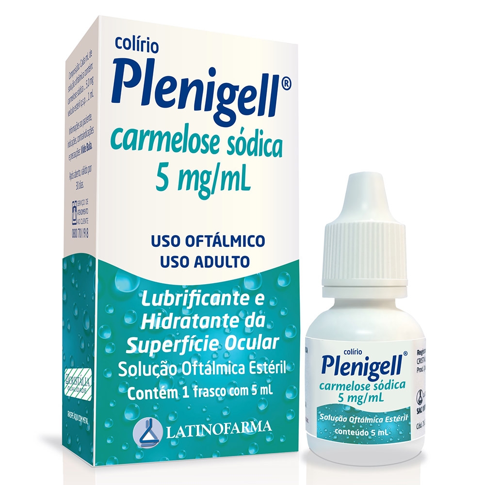 Plenigell Solucao Oftalmica 5ml