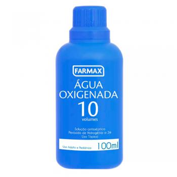 Agua Oxigenada 10 volume 90ml Farmax