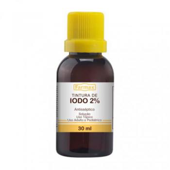 Tintura Iodo 2% 30ml Farmax