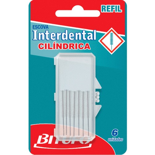 Refil Bitufo Cilindrico Com 6 Unidades