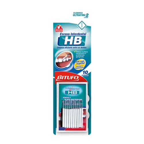 Escova Dental Bitufo HB Ultra Fina Com 1 Unidade