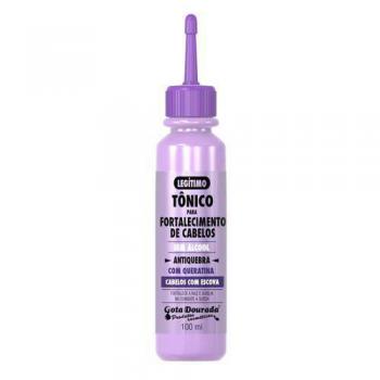 Tonico Gota Dourada Tratamento Cabelo Com Escova 100ml