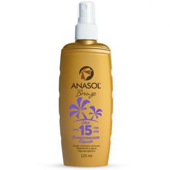 OLEO BRONZEADOR ANASOL FPS15 SPRAY 125ML