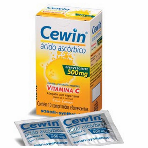 Cewin 500mg com 10 comprimidos efervescentes