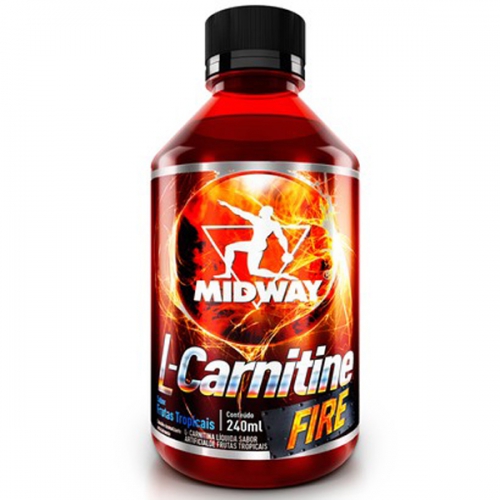 L-carnitine Fire frutas tropicais 240ml