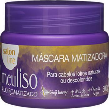 Mascara Salon Line Meu Liso Matizadora #Loiromatizado 300g