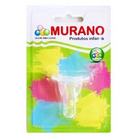 Bico de Mamadeira  Murano Blister Redondo Com 1 Unidade