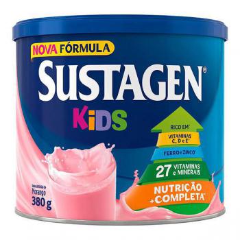 Leite em Po Sustagen kids Sabor Morango 380g