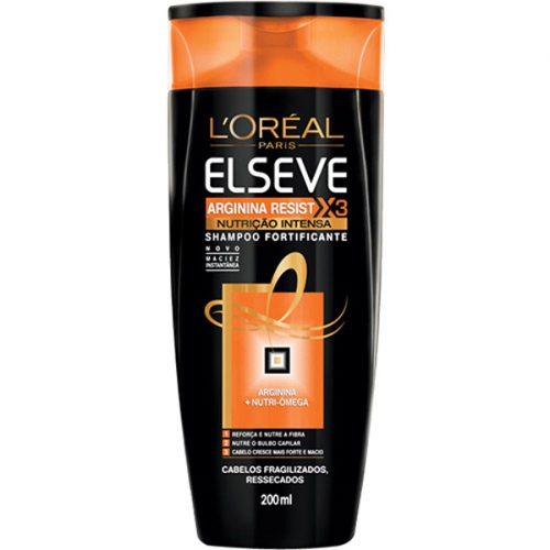 Shampoo Elseve Arginina Nutrição Intensa 200ml