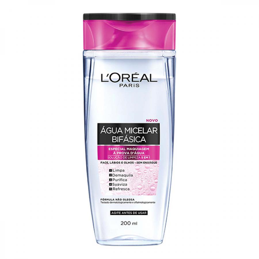 Agua Micelar L'Oreal Paris Bifasica 200ml