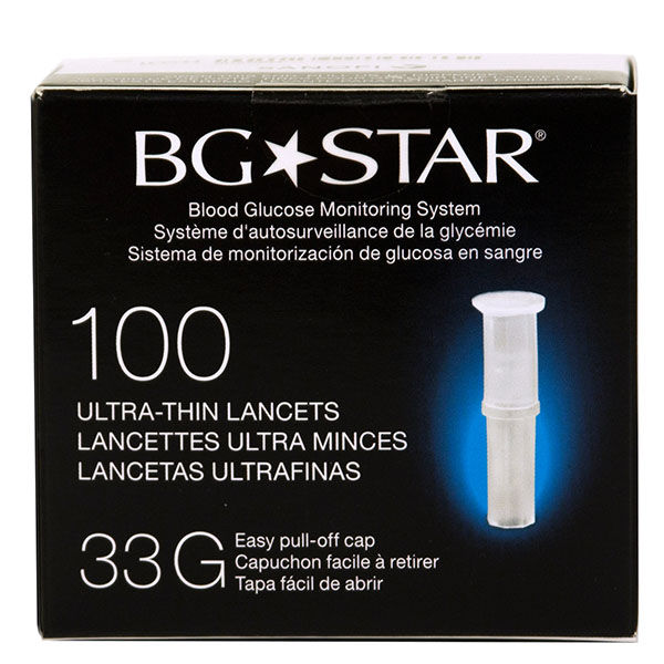 LANCETA BGSTAR 33G C/100